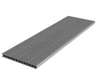 Ступень пустотелая ДПК Deckron Woodlike Серый Ступень пустотелая ДПК Deckron Woodlike Серый
