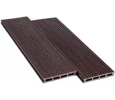 Террасная доска ДПК Praktik Pro - Венге от производителя  Deckart (Россия) по цене 440 р
