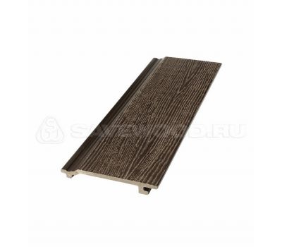 Cайдинг из ДПК SW Sorbus (R) Радиальный распил Темно-коричневый от производителя  Savewood по цене 430 р