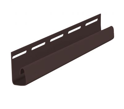 J-профиль BrickHouse Коричневый от производителя  Fineber по цене 470 р J-профиль BrickHouse Коричневый от производителя  Fineber по цене 470 р