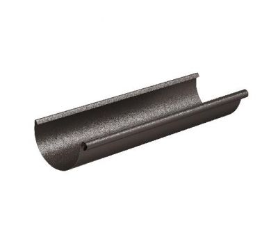 Водосточный желоб RR 32 Тёмно-коричневый matt 3.00м 125/90 от производителя  Aquasystem по цене 4 275 р